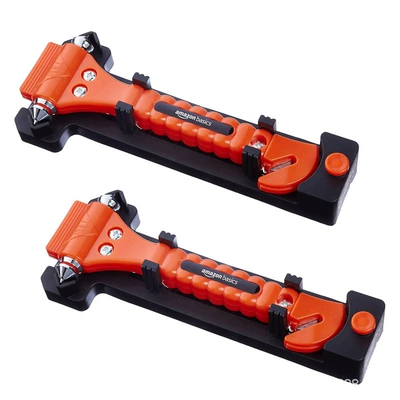 Cross-Border Car Two-In-One Life-Saving Hammer, Solid Hammer for Buses, Escape Hammer, Window Breaker, Bus Safety Hammer