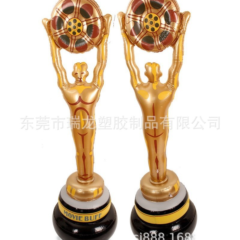 厂家做充气奖杯模型学校运动会pvc奖品充气世界杯奖品气模