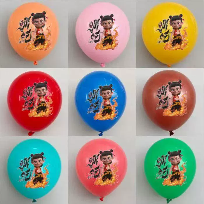 Balloon, toy, increased thickness, print