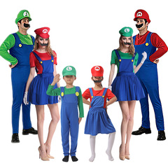 Halloween Super Mario Mario costume Louis cosplay stage performance clothes Mario costume
