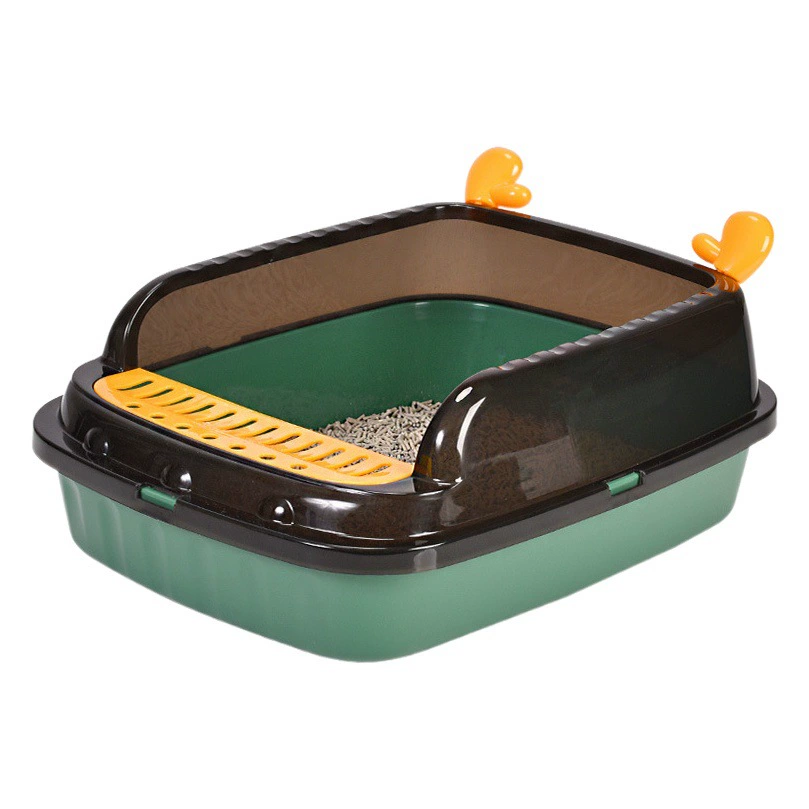 Съемный кошачий горшок для мусора с забором