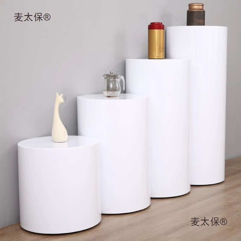 Окрашенная подставка для дисплея, круглая цилиндрическая подставка для дисплея, подставка для продукта, десертный магазин, планирование свадьбы, модель одежды, подставка для дисплея Metabo