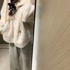 早秋季连帽毛衣外套女秋冬季2025新款慵懒风高级感宽松针织衫开衫