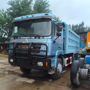Shaanxi Delong səkkiztəkərli özüboşaldan yük maşını, F3000 sağ sükanlı.
