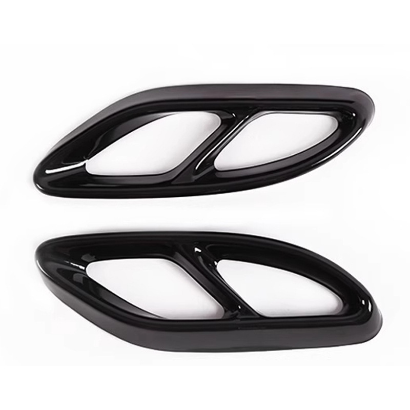 Mercedes-Benz Mercedes-Benz A-Class E-Class C-Class B-Class GLC Modified Exhaust Tip (Exhaust pipe) - black