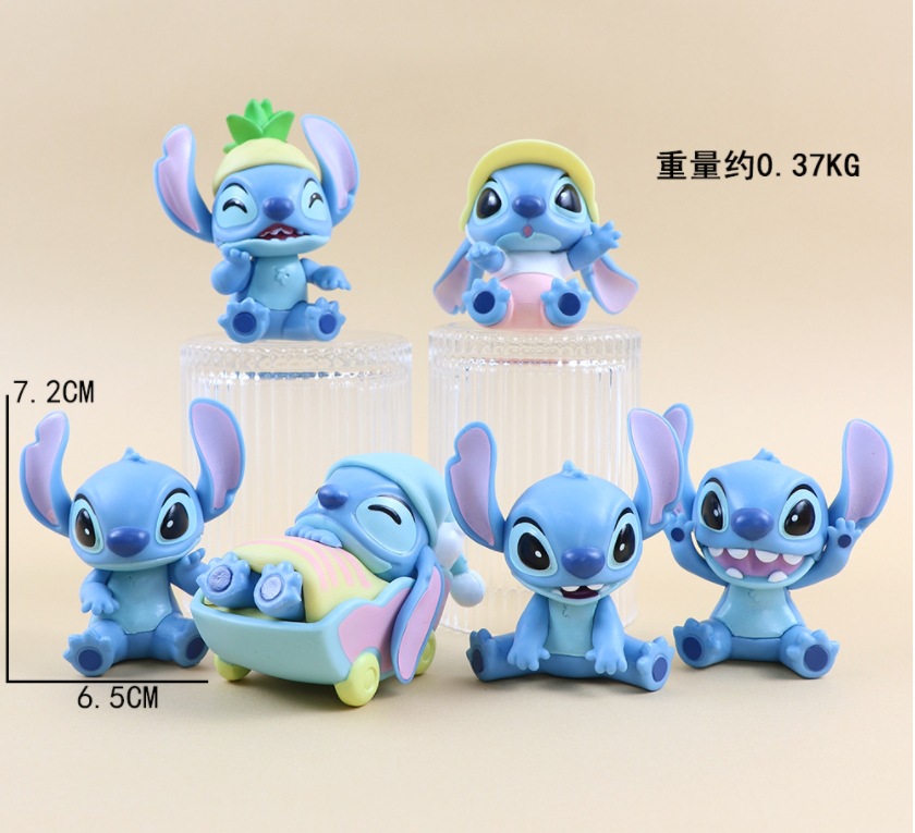 Cruz frontera estrella bebé puntada muñeca hecha a mano puntada decoración bricolaje accesorios ciego caja de juguete decoración de escritorio