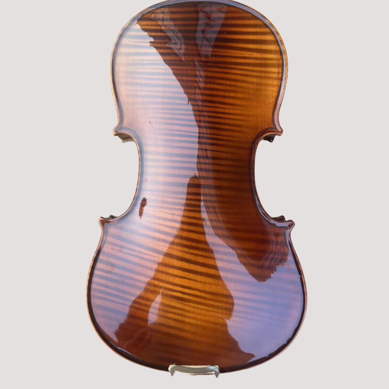 New Single Board Craft Tiger Pattern Violin Beginner Practice Maple Pattern Violin Musical Instruments