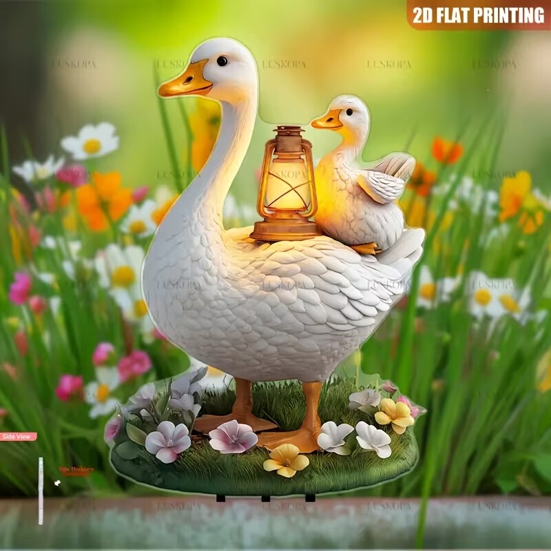 Cross-Border Outdoor Garden and Courtyard Holiday Decorations, Animal World Series Garden Flower Pot Decoration Signs Cross-Border Outdoor Garden and Courtyard Holiday Decorations, Animal World Series Garden Flower Pot Decoration Signs