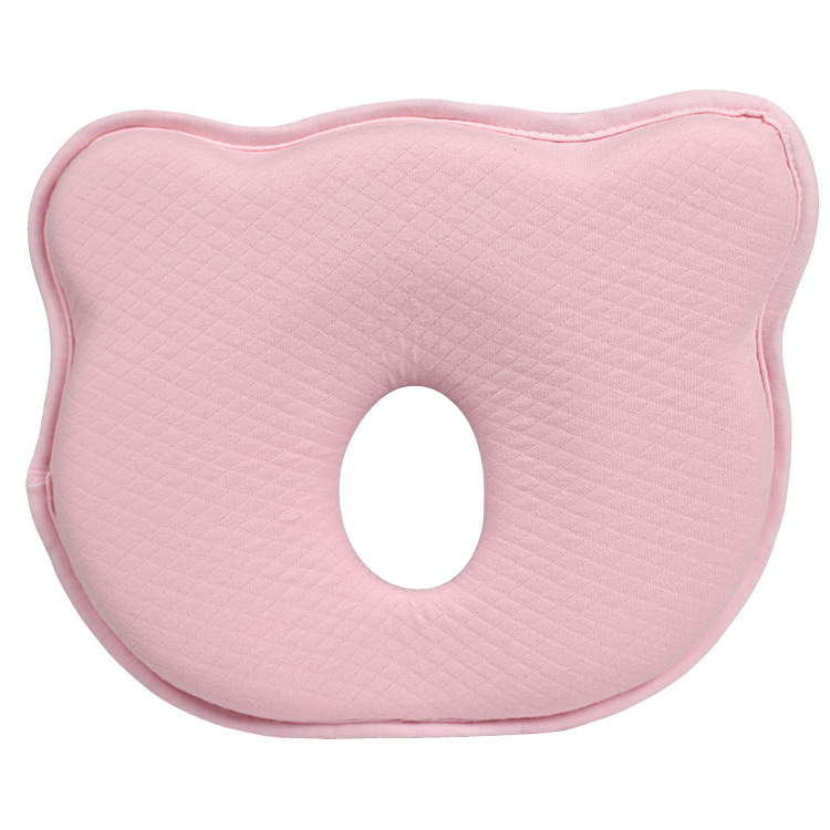 En stock bebé que forma la almohada de espuma de memoria almohada núcleo niños recién nacidos cabeza anti-Desviación Corrección almohada bebé suministros maternos e infantiles