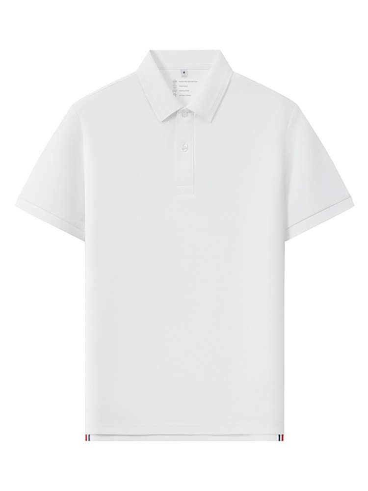 Tiger 220G algodón fresco polo camiseta transfronteriza de verano hombre y mujer ropa de trabajo de manga corta personalizada impresión de camiseta publicitaria