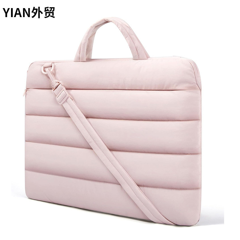 Amazon New Laptop Bag Computer Shoulder Bag Fluffy Laptop Bag with Adjustable Shoulder Strap