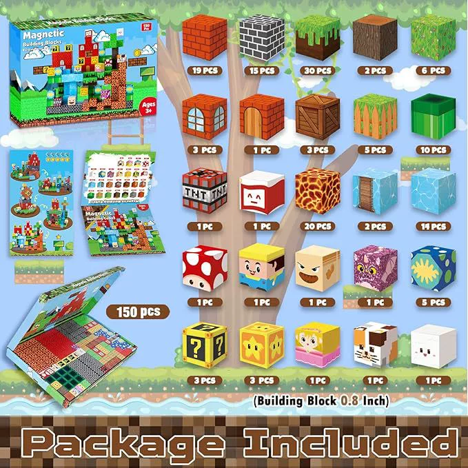 Магнитный конструктор, игрушка, Amazon, импорт, новая коллекция