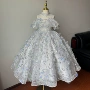 儿童走秀生日小女孩演出服