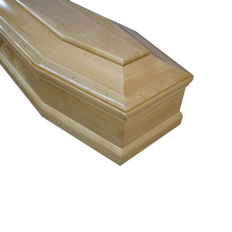 Резной гроб из цельного дерева в европейском стиле для похорон, похоронные принадлежности, трансграничный деревянный гроб, гроб из цельного дерева, деревянный гроб.