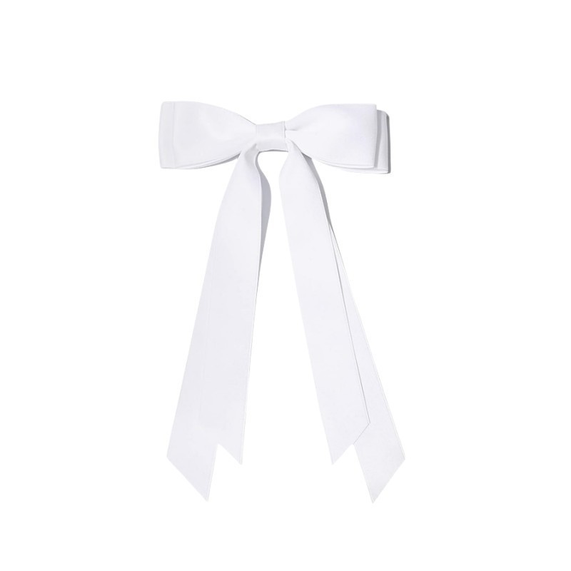 All Seasons Season Women's Gender Sweet Simple Style Women's Bow Knot Satin Handmade Hair Clip