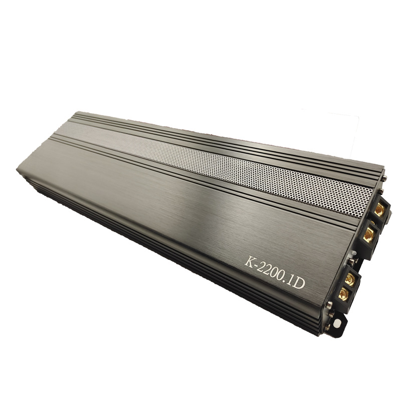 Factory Wholesale 2200W Car Audio Modified Mono Class D Digital Single-Channel Car Power Amplifier