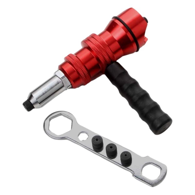 Насадка для электрического заклепочника для установки заклепок, головка заклепочника для заклепок из алюминиевых сплавов, эксклюзивная поставка для международных рынков.