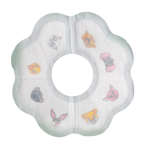 Pai Babette disposable bib saliva bag baby bib infant bib disposable saliva towel 73844
