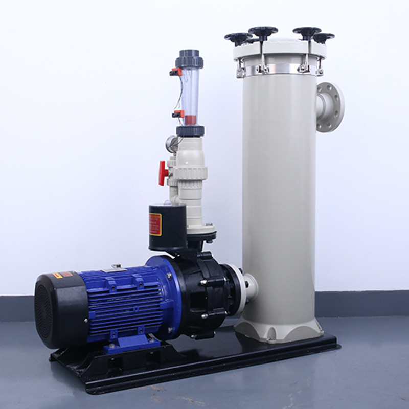 隆恩特耐酸碱自吸筒泵防腐蚀化工液体收集过滤泵污水处理自吸电泵