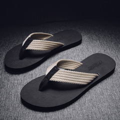 Men's slippers summer 2024 new style flip flops casual non-slip Korean version trendy slippers personalized sandals beach shoes