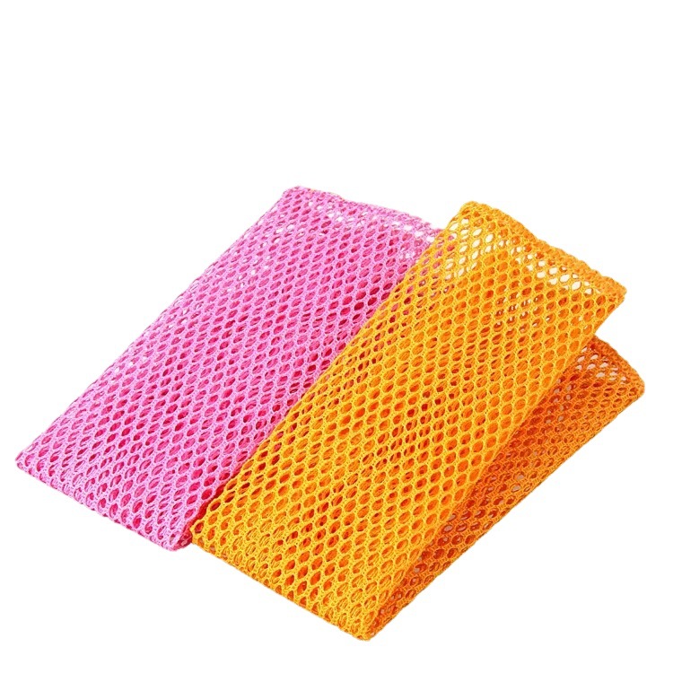 Directo DE FÁBRICA DE Corea del Sur malla antiadherente aceite plato de tela malla plato toalla 2P malla limpieza estropajo al por mayor