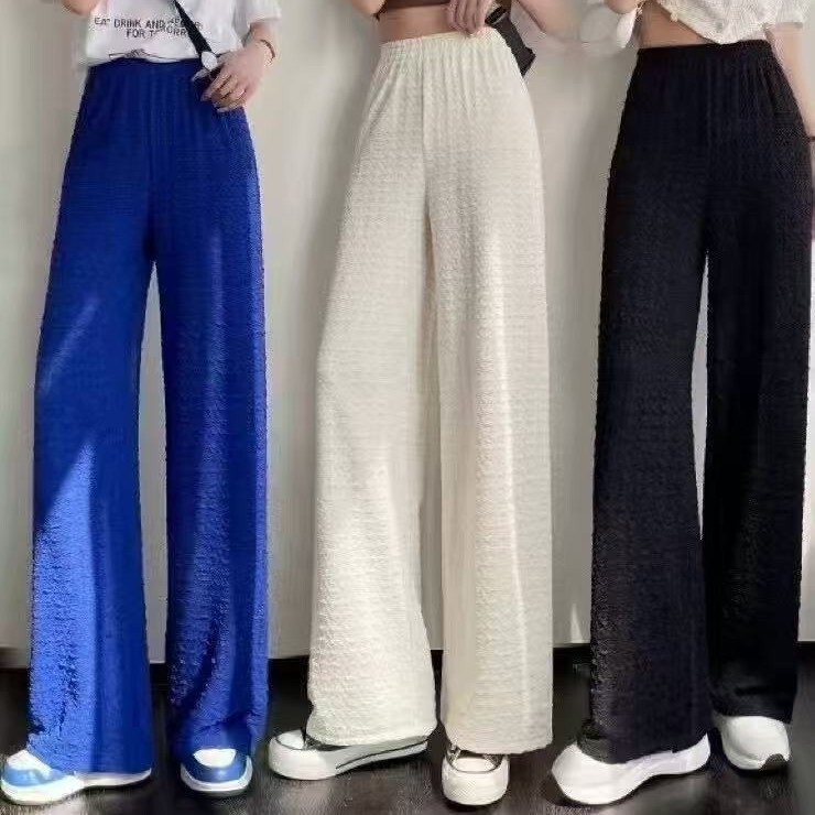 230G爆款仙女皱针织面料涤氨纶弹力提花 时尚装连衣裙T恤衬衫布料|undefined