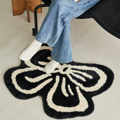 Avtomobil döşəmə paspasları | bow imitation cashmere plush home