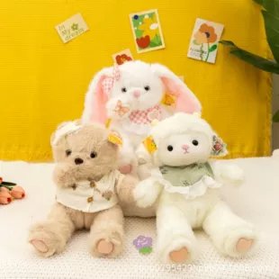 Мягкие игрушки «Спокойной ночи малыш»: кролик и мишка