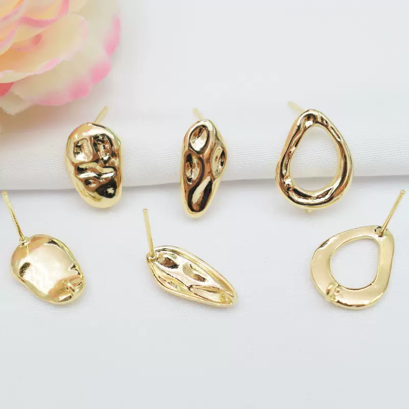 Серебряная игла, серьги, материал, ручная работа, 14 карат, S925, образец серебра 925, оптовая