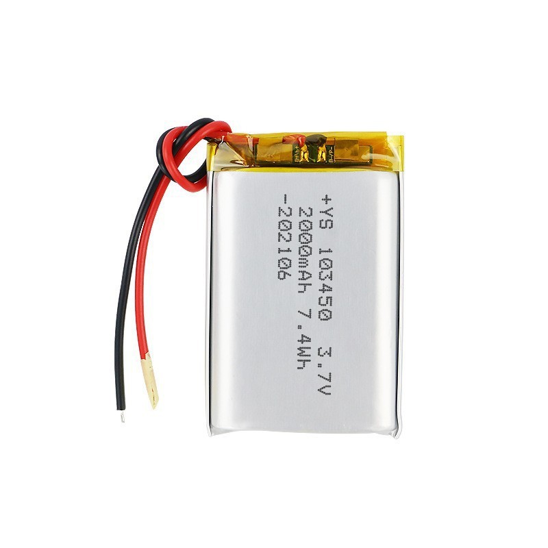 103450聚合物锂充电锂电池3.7V加湿器美容仪电子产品富