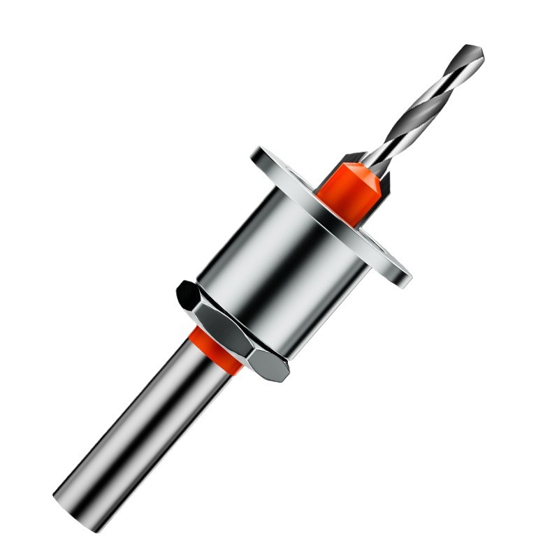 Nuevas herramientas de decoración transfronterizas, taladro de contrabeso, nuevo taladro de contrabeso 2 - en - 1 con limitador, taladro de contrabeso de apertura de carpintería