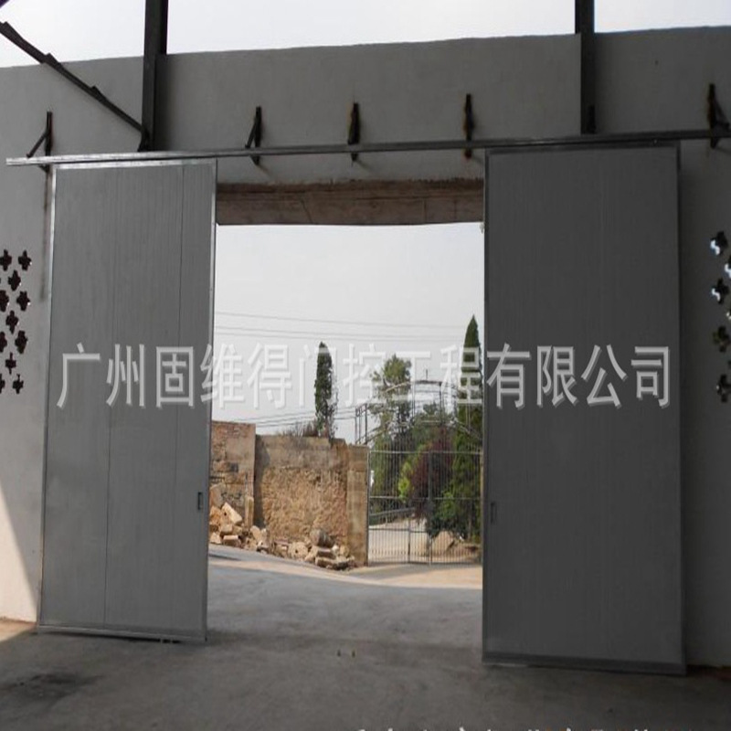 汕头工业平移门厂家直供仓库重型防盗钢制厂房入口大门制安电动门-阿里巴巴