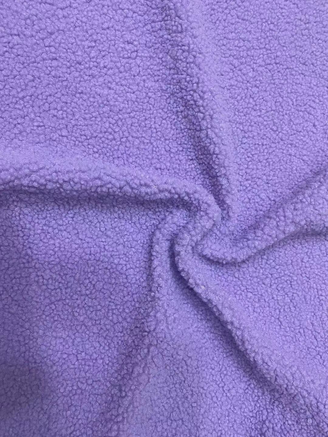 现货供应 阿尔泰 颗粒羊绒 仿羊绒 羊羔绒 皮毛一体服装鞋帽面料