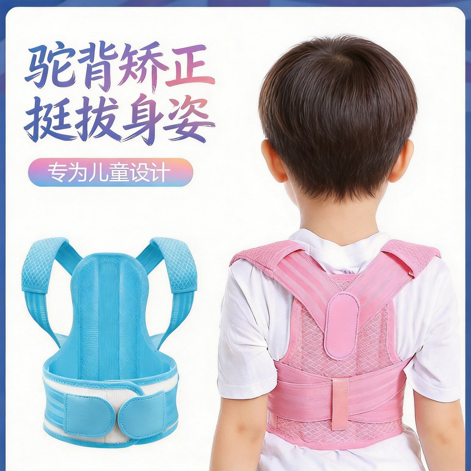 Posture Correction for Adults and Children, Invisible Correction Device for Students and Teenagers, Special Shoulder-Opening and Back-Straightening Tool for Men and Women