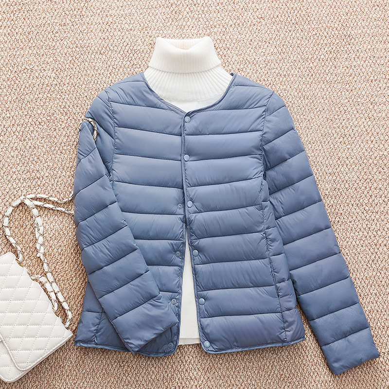 轻薄羽绒棉服女内胆短款内搭新款秋冬季外穿轻便简约外套|undefined