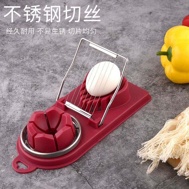 Оптовая Продажа с фабрики Многофункциональный резак для яиц из нержавеющей стали кусочки яичной ветчины кулинарный сепаратор консервированный яичный фантазийный разрез