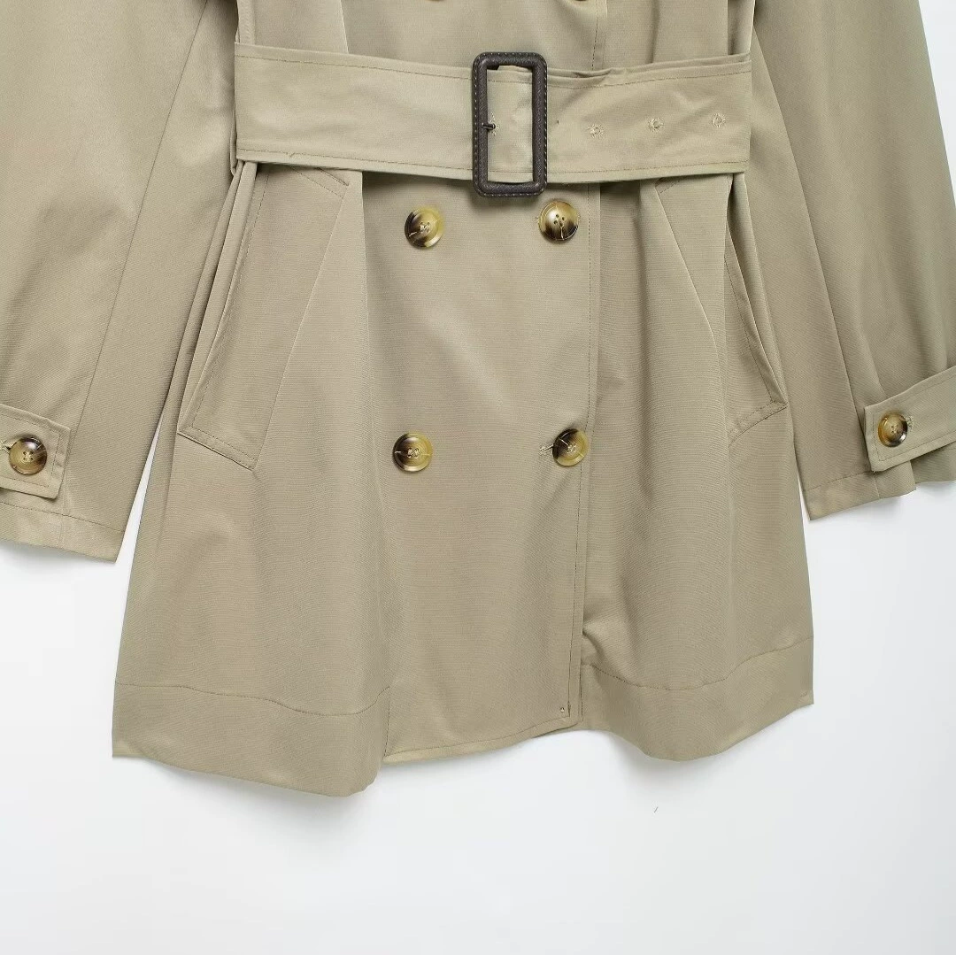 «Кросс-бортовая торговля», осенний пояс, trench coat, европейский стиль