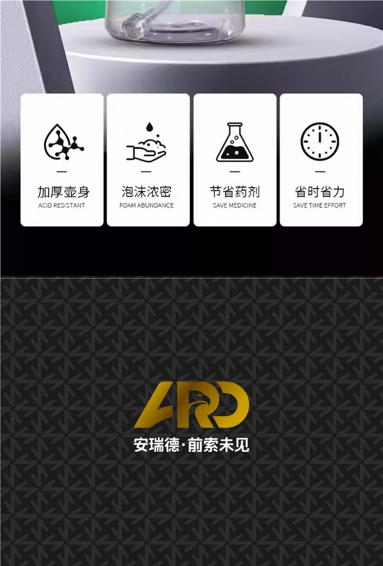 ARD Anruide Blizzard PA Foam Cannon High Pressure Washer