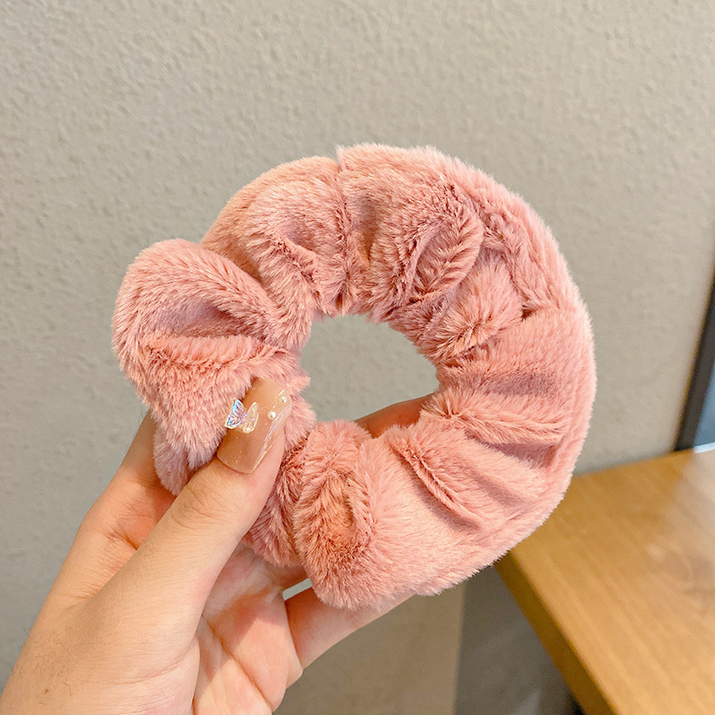 Estilo pastoral francés, diadema de intestino grueso, accesorios para el cabello dulce de alta calidad para mujer, cuerda para la cabeza, nueva cuerda para el cabello de todo fósforo, banda elástica alta