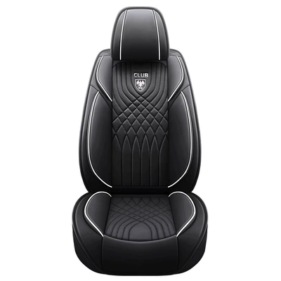 Seat cushion, seat cover Four-Season Seat Cushion, Fully Enclosed Seat - black-and-white-single-seat