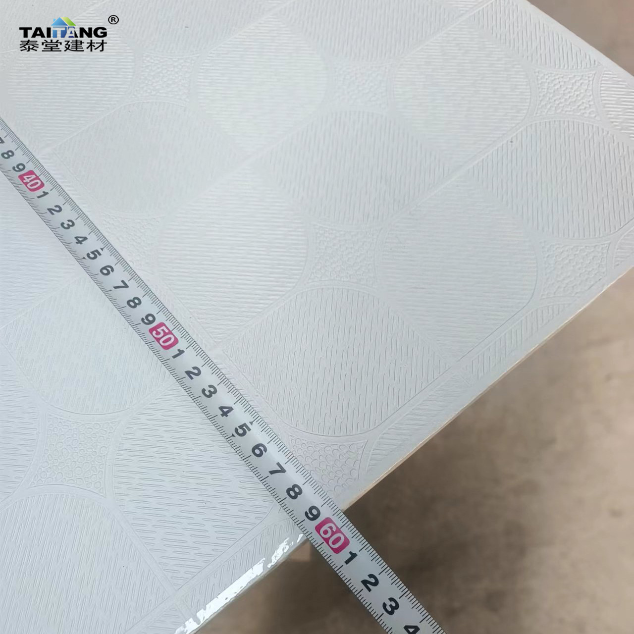 Perú Baldosas De Techo Pvc Placenta Techo 60X60 Techo de vinilo