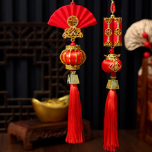 2026年新款盆栽挂饰春节喜庆新年布置马年挂饰过年装饰品灯笼挂饰
