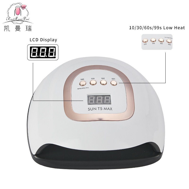 Lámpara de manicuras 220W de alta potencia de manicuras lámpara de asado 57 perlas de lámpara LED de manicuras luz de terapia de manicuras máquina inteligente de manicuras transfronteriza