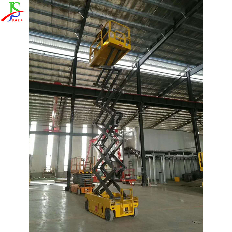 Equipo de elevación diesel autopropulsado para plataforma de elevación de altura tipo brazo curvo de ingeniería de construcción de elevación