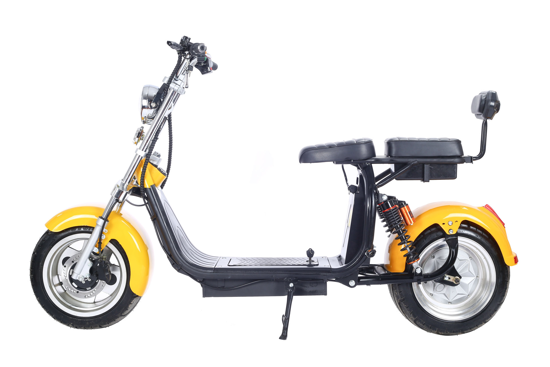 Eec Adult Scooter Two-Wheeled Motorcycle Harley Electric Vehicle 12 Dual Batteries 60V/12A