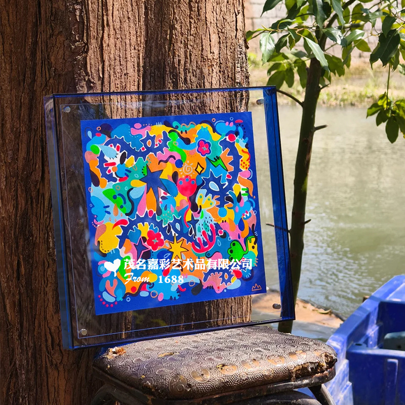 Acrylic Transparent Picture Frame, Washed Photos Made into Photo Frames, Table Posters, Framed Wall Hangings, Creative Ornaments, Puzzle Frames