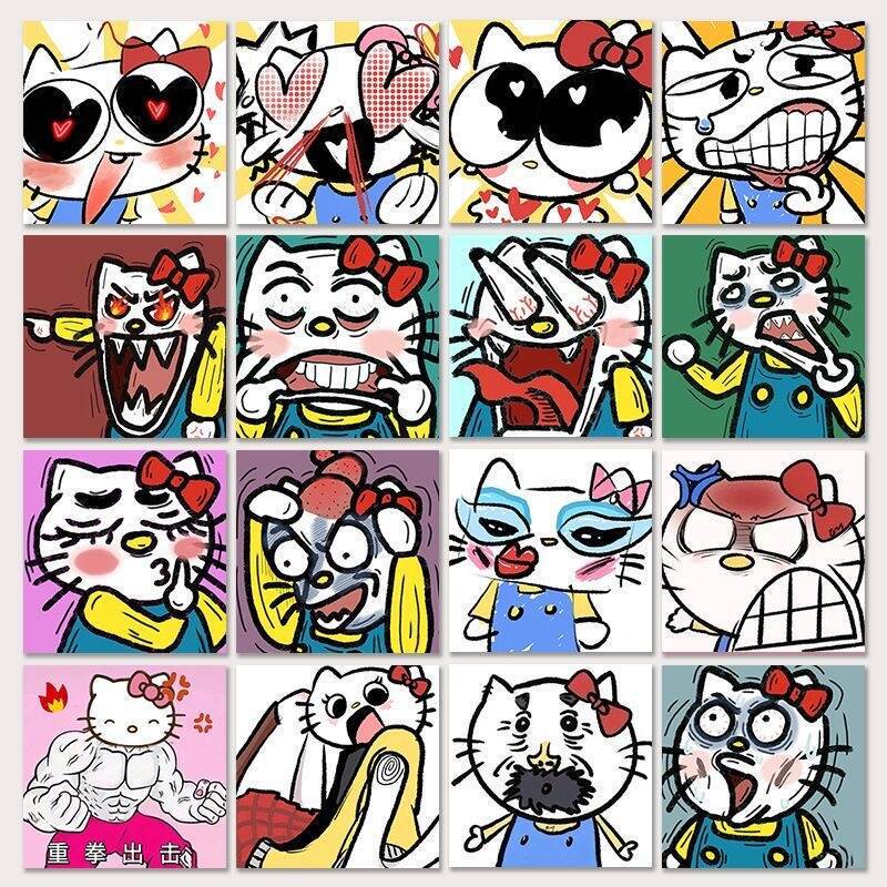 70 Pieces of Modified Emoticon Stickers for Journals, Funny Cartoon Notebook Decoration Stickers 70 Pieces of Modified Emoticon Stickers for Journals, Funny Cartoon Notebook Decoration Stickers
