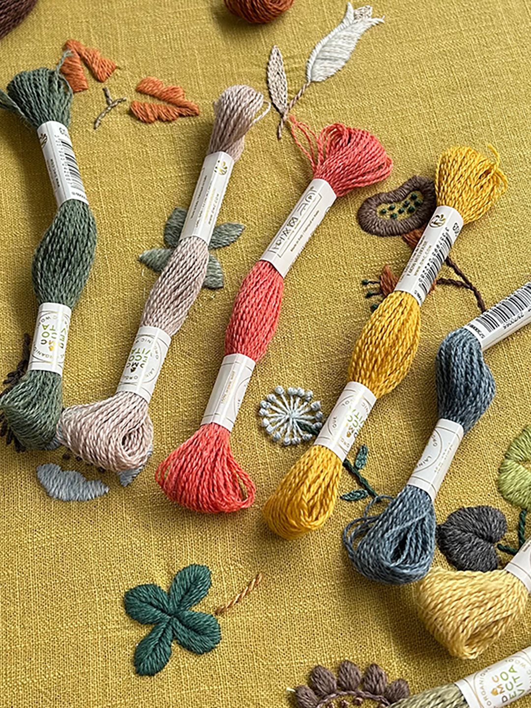 DMC植物染色细羊毛绣线ECO VITA古典配色质感顺滑共60色绣花手工