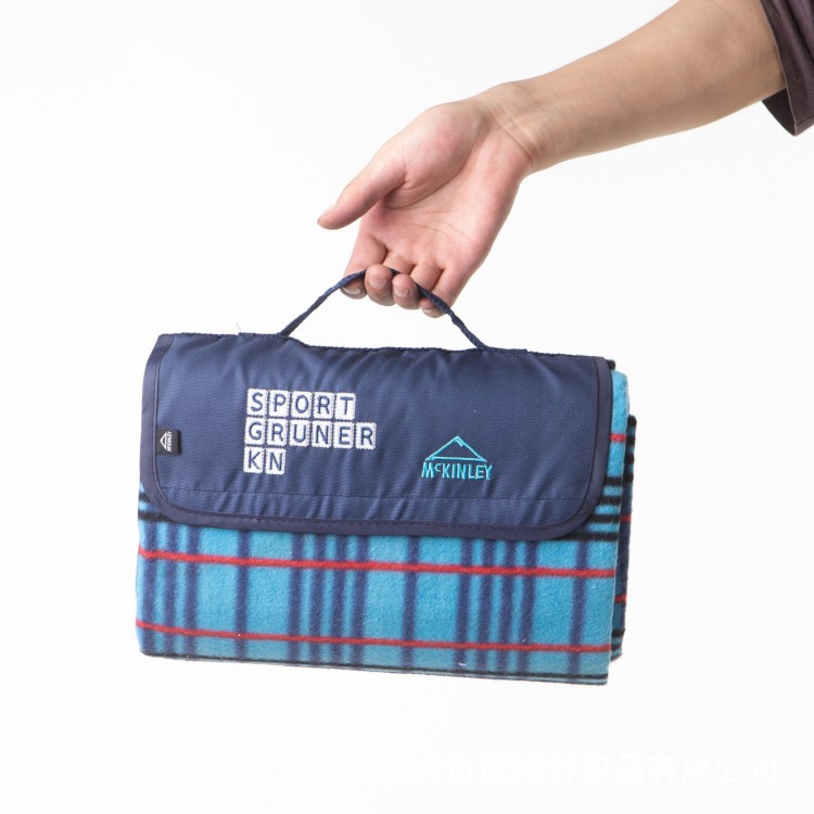 防水防潮野餐垫 户外加宽草地垫郊游野餐布 可折叠地垫毯可印logo