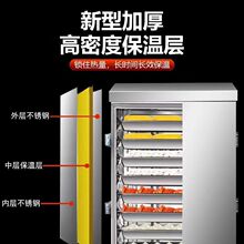 蒸饭柜商用电气两用商用大型蒸饭柜工厂食堂专用蒸米饭馒头跨境
